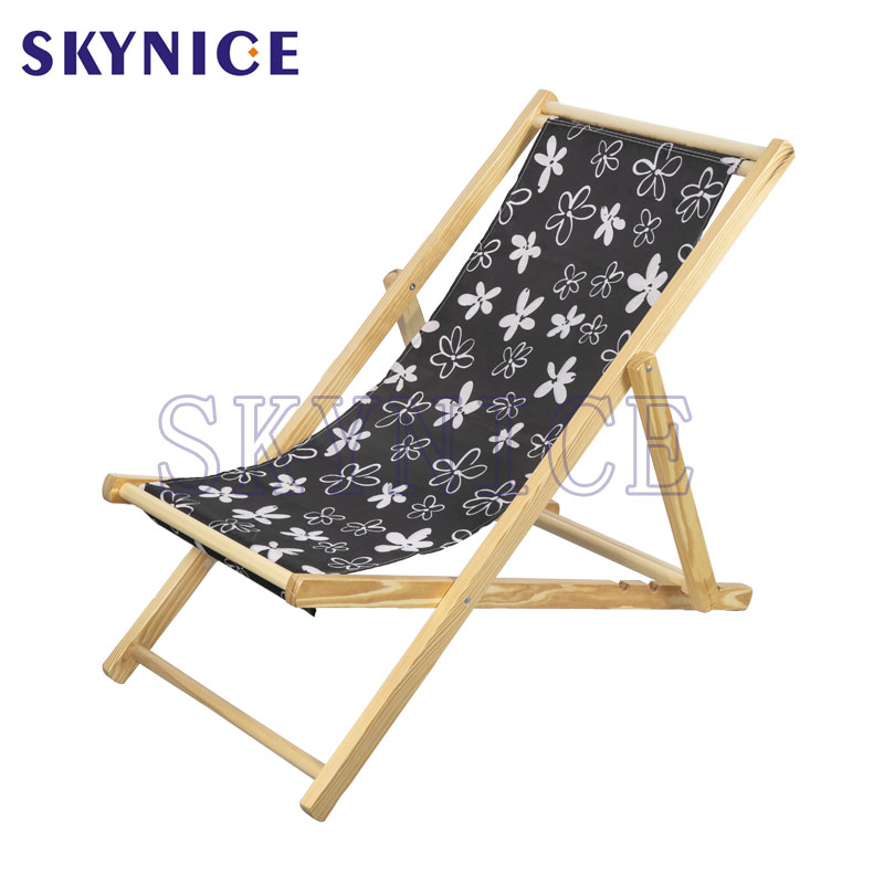 Έδρα του ξύλινου κήπου Folding Beach