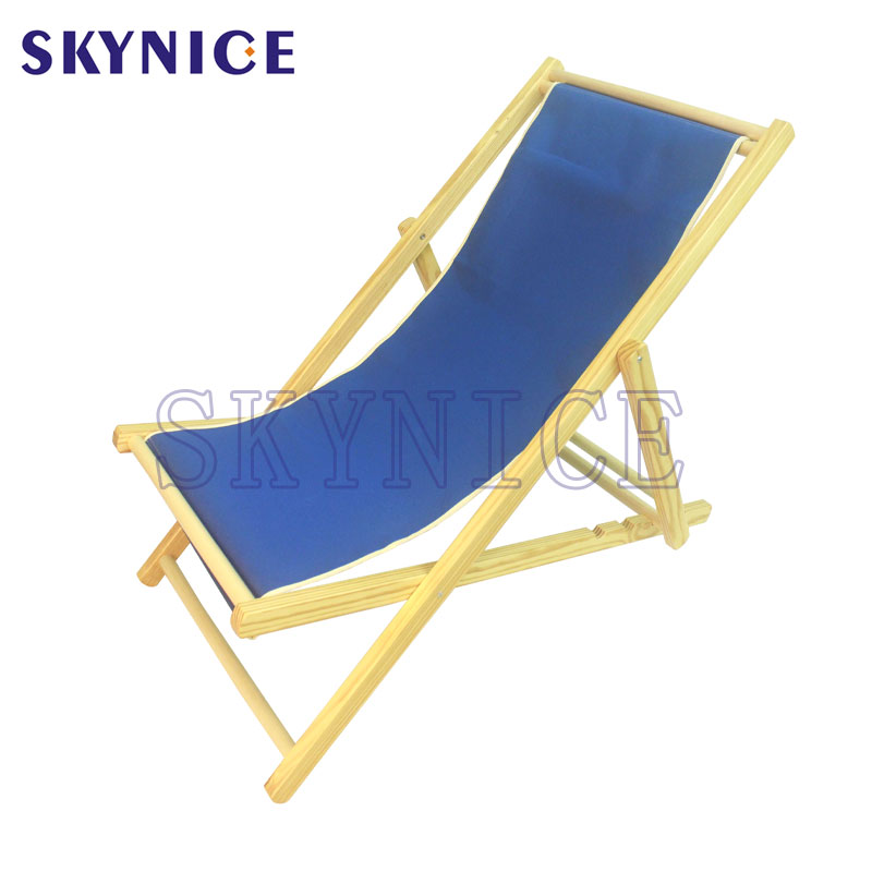 Πτυσσόμενη ξύλινη καρέκλα lounge lounge