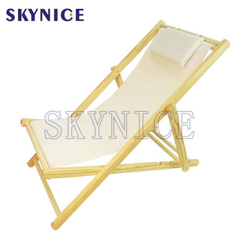Camping Leisure Picnic Ξύλινη καρέκλα κατάστρωμα