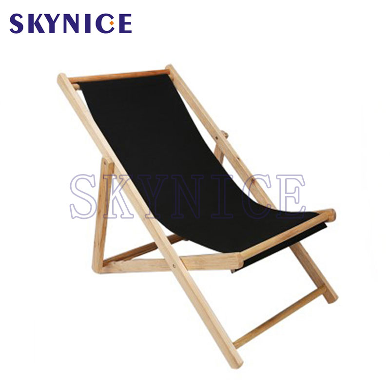 Ξύλινος πρόεδρος αλιείας Sun Lounge Decksur